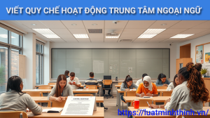 Cách viết quy chế hoạt động trung tâm ngoại ngữ đúng chuẩn theo quy định mới nhất