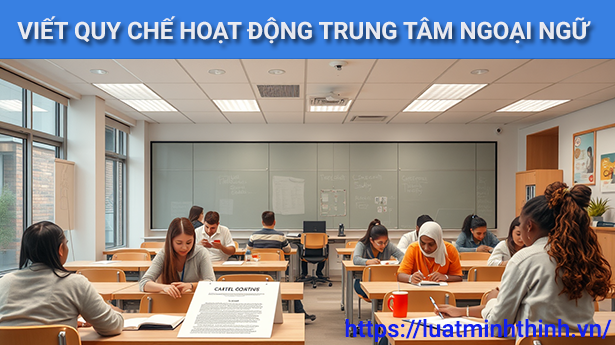 Cách viết quy chế hoạt động trung tâm ngoại ngữ đúng chuẩn theo quy định mới nhất