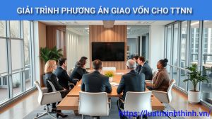 Giải trình phương án giao vốn cho trung tâm ngoại ngữ: Cách làm chi tiết, dễ áp dụng