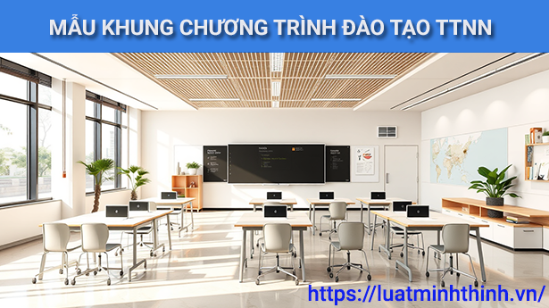Mẫu khung chương trình đào tạo trung tâm ngoại ngữ chuẩn theo Bộ GD&ĐT năm 2025