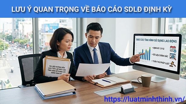 Những lưu ý quan trọng về báo cáo tình hình sử dụng lao động định kỳ doanh nghiệp cần biết