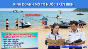 Điều kiện kinh doanh mô tô nước trên biển mới nhất