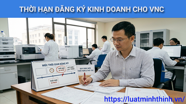 Thời hạn đăng ký kinh doanh cho viện nghiên cứu là bao lâu?